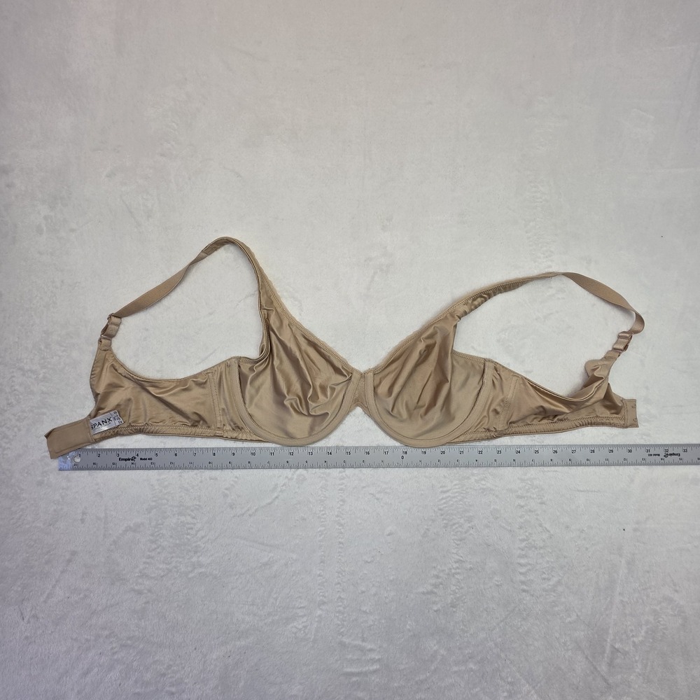 Spanx Bra 40C Nude Underwire Shaping Support Everyday T-Shirt Bra Beige - Picture 7 of 10